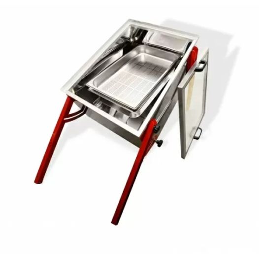 2-в-1 Слънчева восъкотопилка + Вана за разпечатване