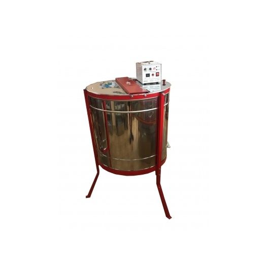 Центрофуга за мед, 4 Д.Б. / 4 М.К. / 12 Магазинни рамки, Ø650 - 12V / 220V