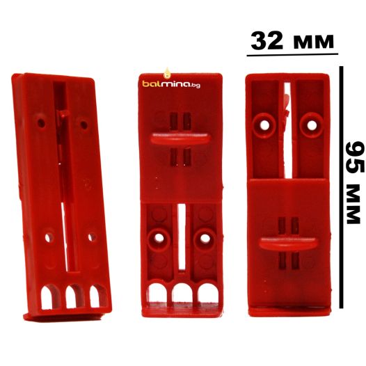 Вертикален вход / изход за пчелни кошери - 95 мм х 32 мм